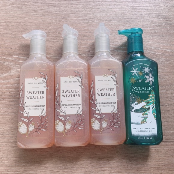 Bath and Body Works Sweater weather hand soap set - Picture 8 of 13